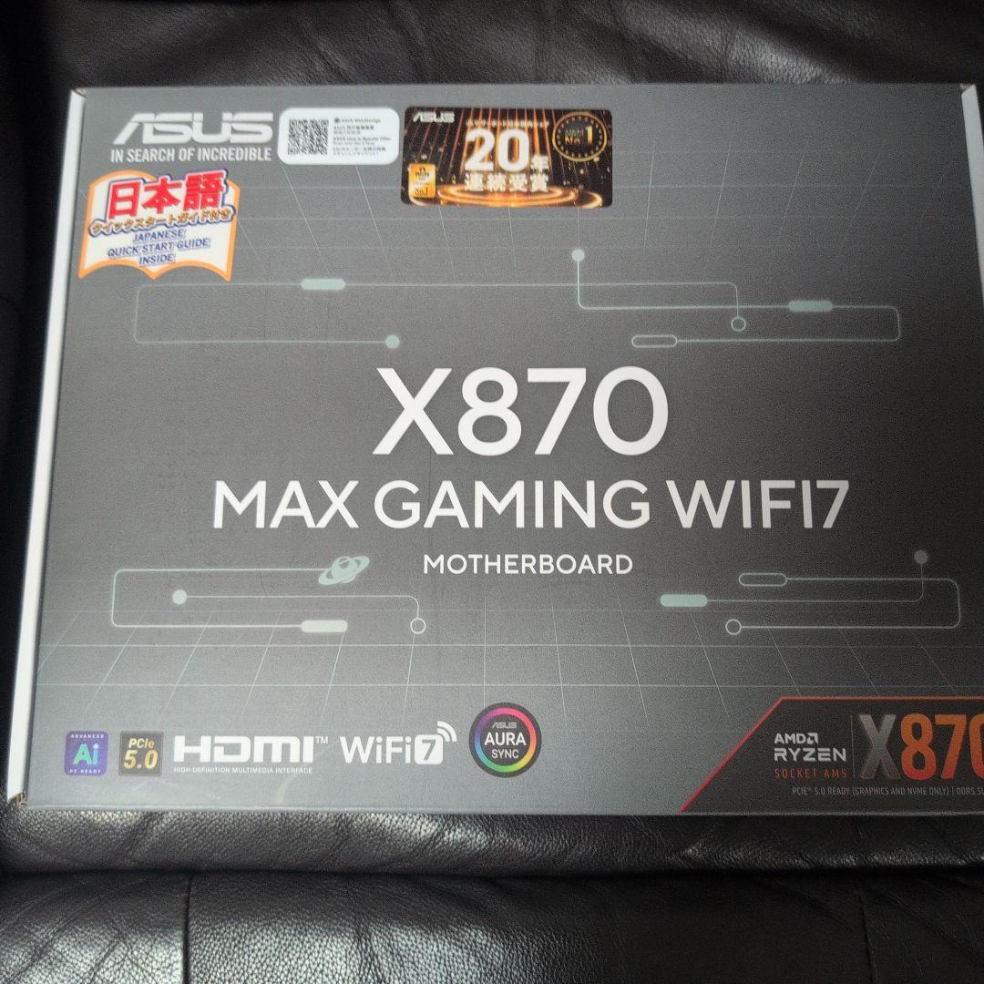 マザーボード ASUS X870 MAX GAMING WIFI7