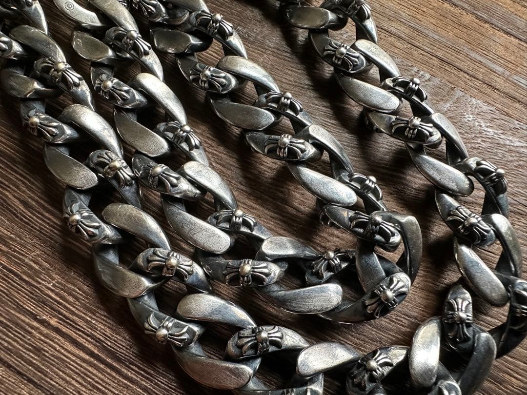 ウォレット￼ファンシーチェーン ダブルクリップ　204グラム