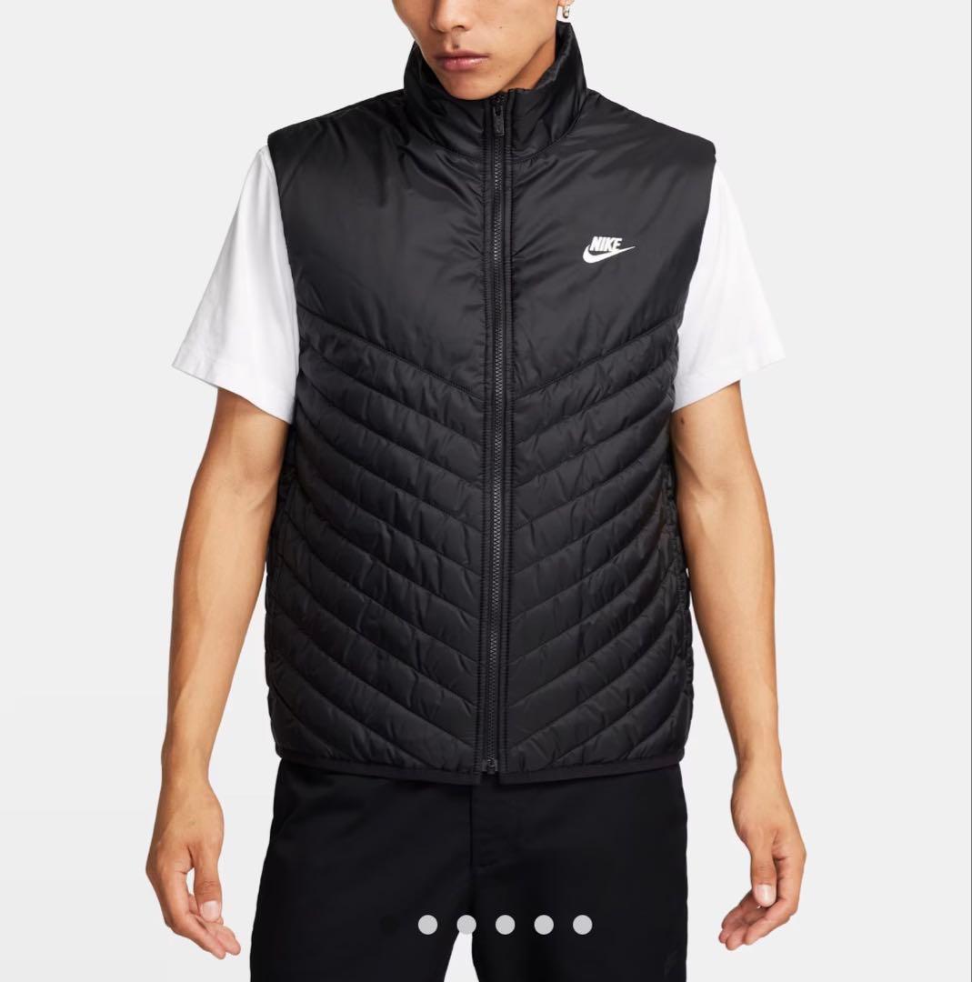 NIKE ナイキ　ミッドウェイト パファー ベスト　ダウンベスト　黒　M 新品