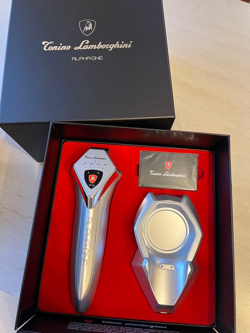 ランボルギーニ美顔器 ALPHA ONE アルファワン　シルバー