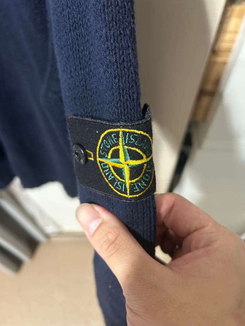 STONE  ネイビー ジップアップ