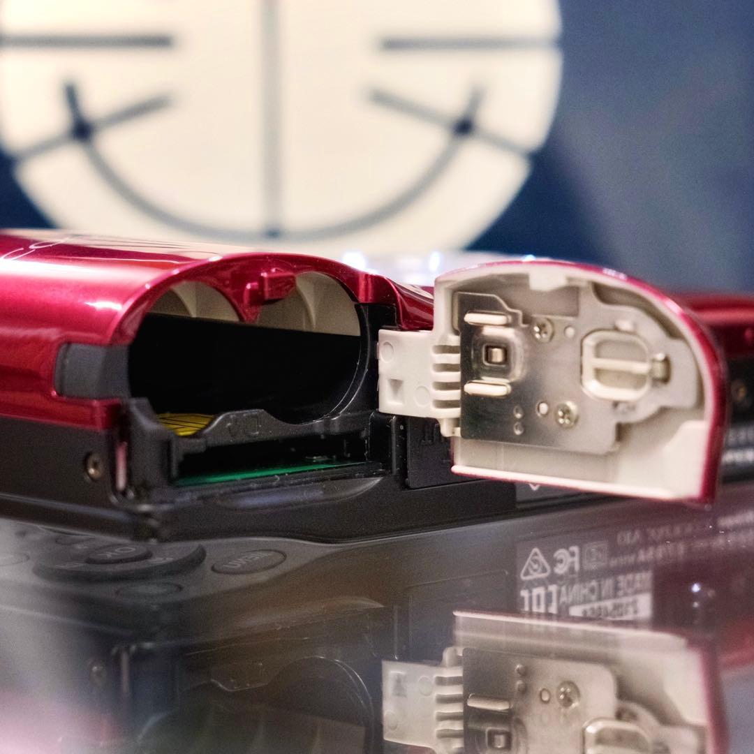 極美品 動作品 平成レトロ Y2K Nikon COOLPIX A10 RED