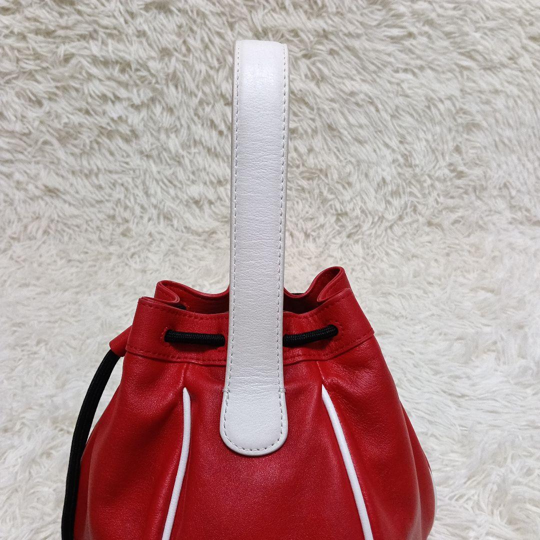 DIESELディーゼル巾着ハンドバッグ