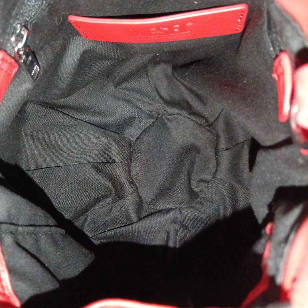 DIESELディーゼル巾着ハンドバッグ