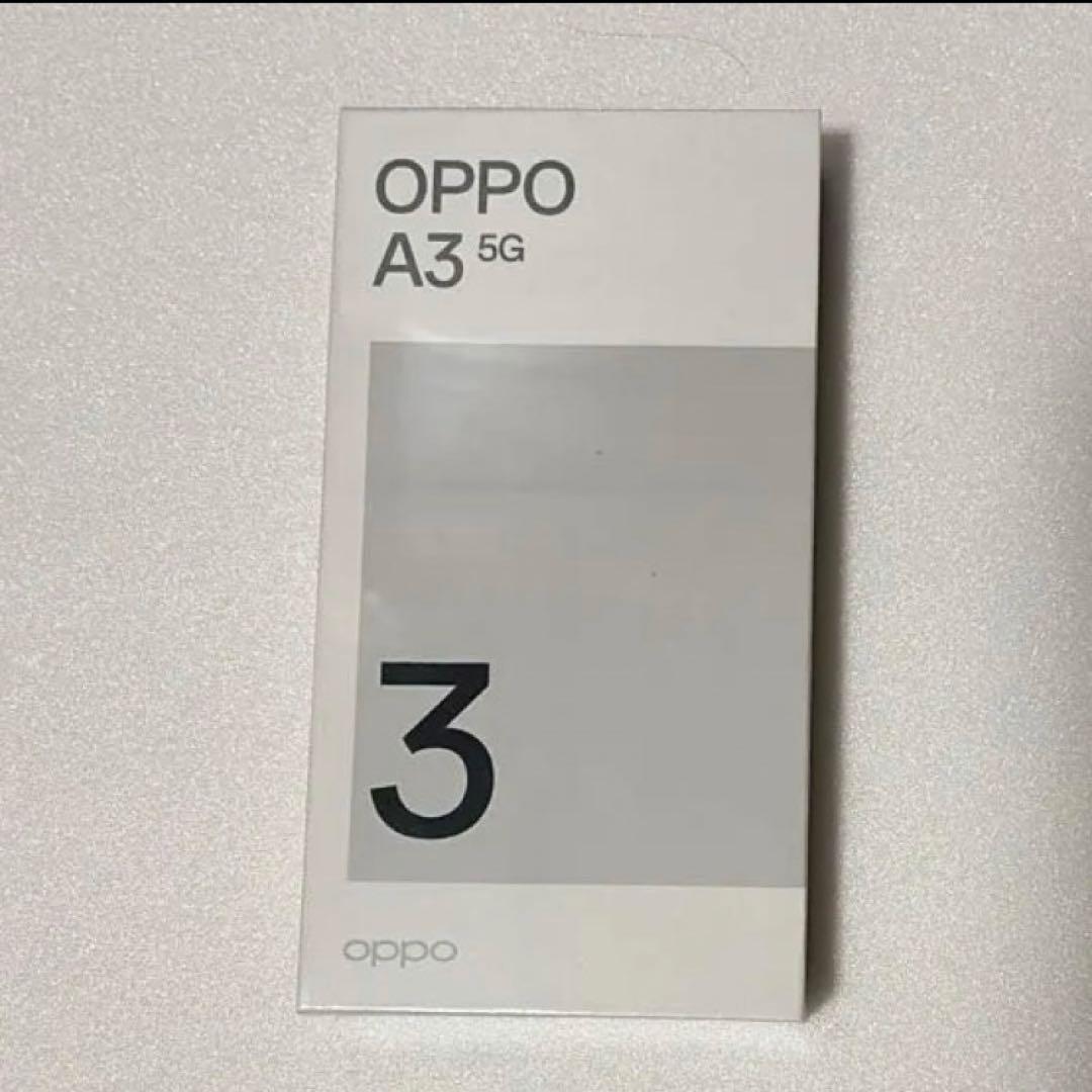 OPPO A3 5G スマートフォン ホワイト