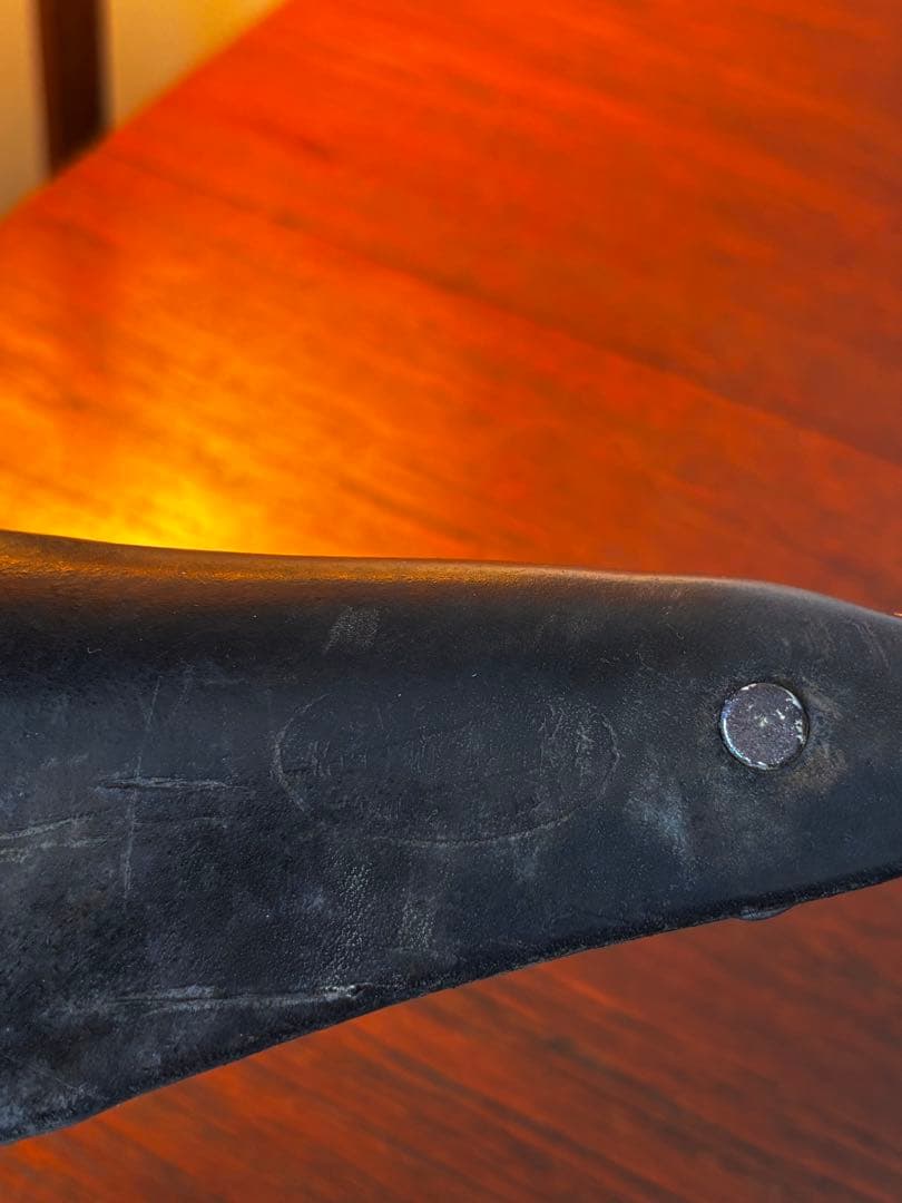 IDEALE 70 レザーサドル 1960年代