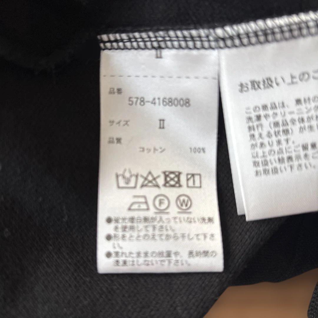 MARGARET HOWELL ブラックポロシャツ 半袖