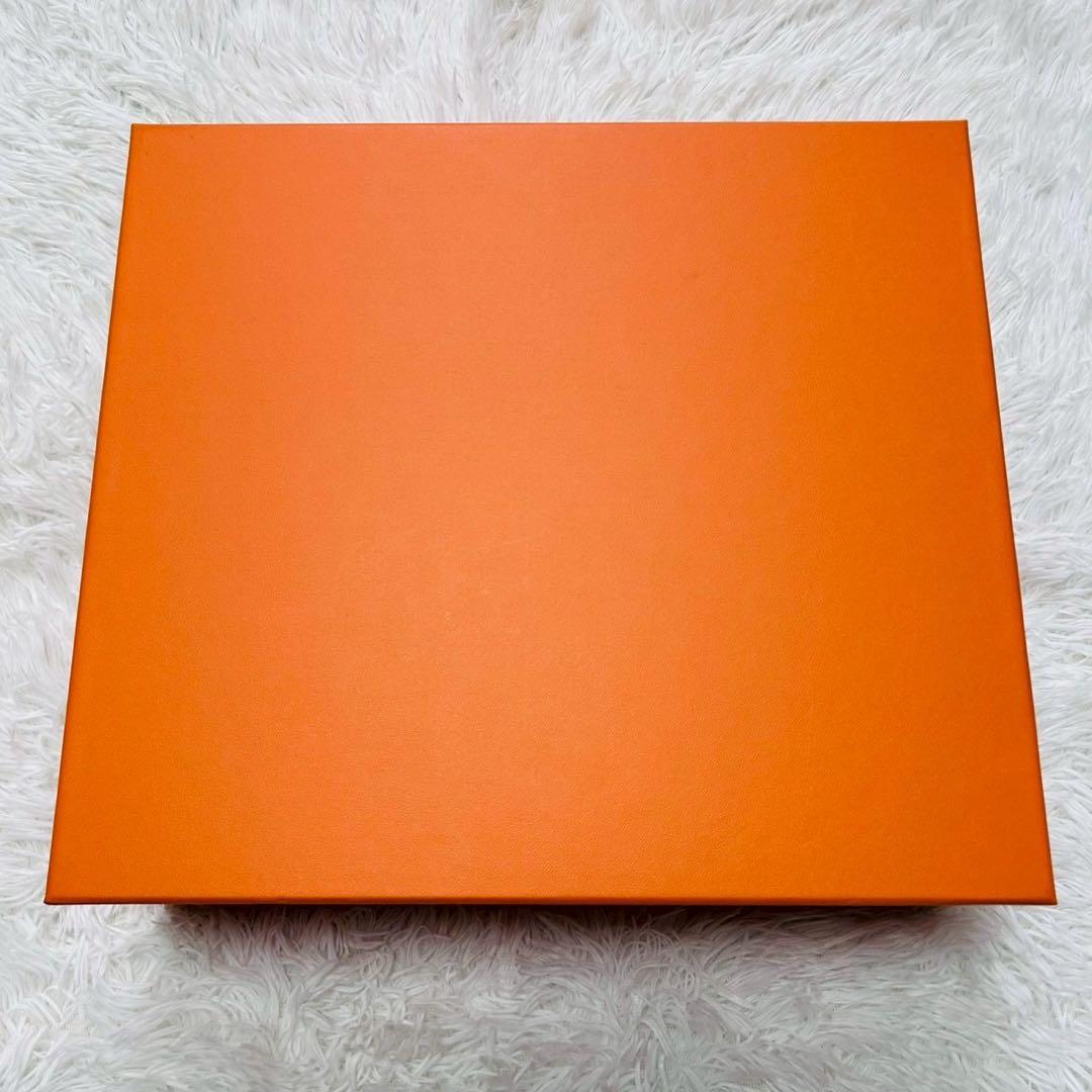 HERMES 空箱のみ ギフトBOX 保存袋 オレンジ 095 バーキン ケリー