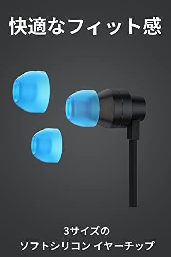 Logicool G ゲーミングイヤホン G333 有線 イヤホン ブラック m