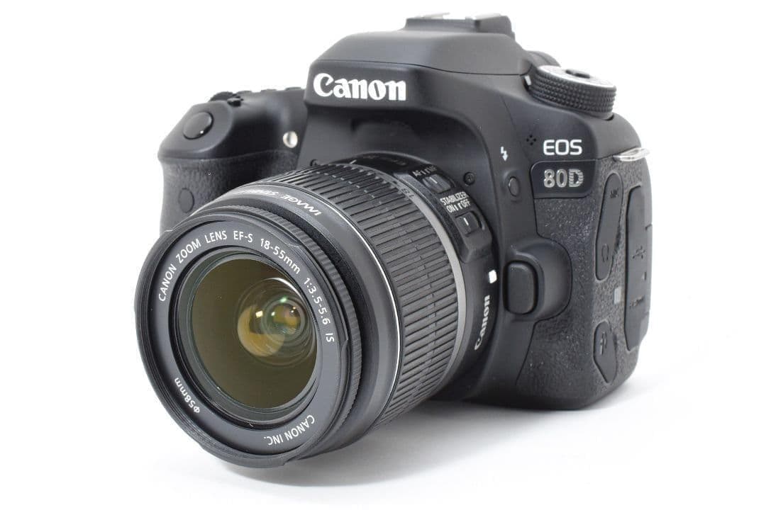 超高画質✨️超美品✨Canon EOS 80D✨シングルレンズ Wi-Fi接続