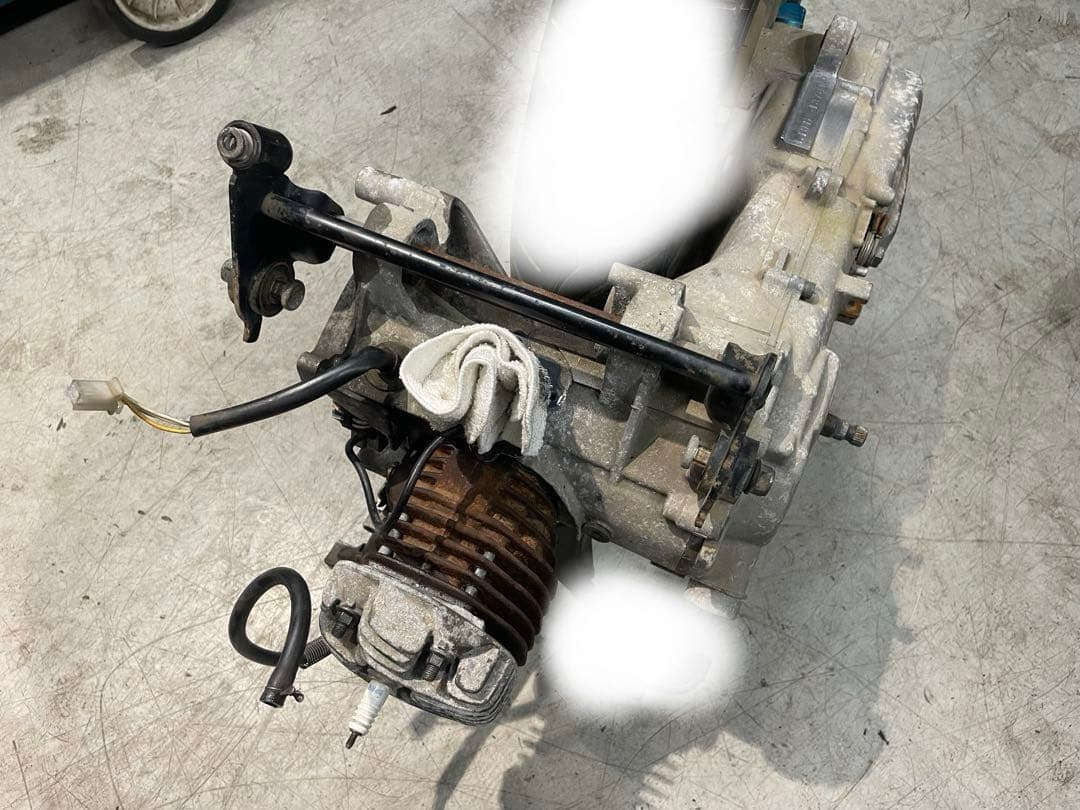 グランドアクシス100 1型エンジン