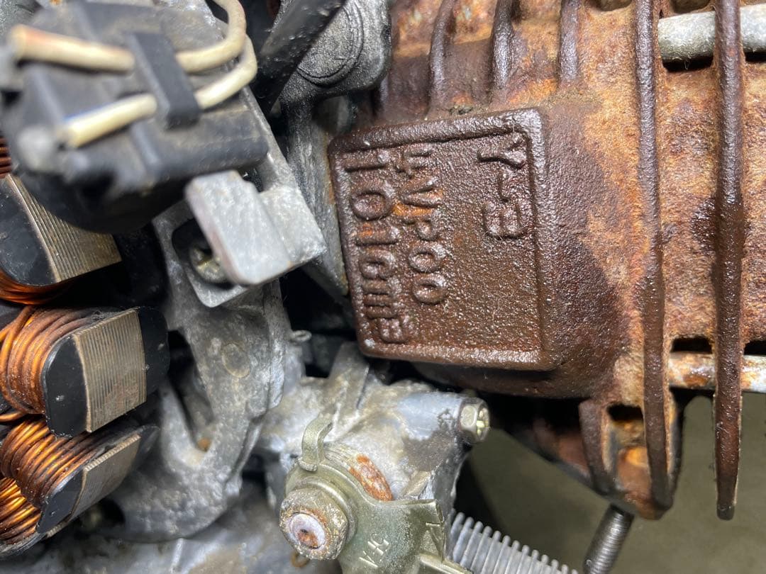 グランドアクシス100 1型エンジン