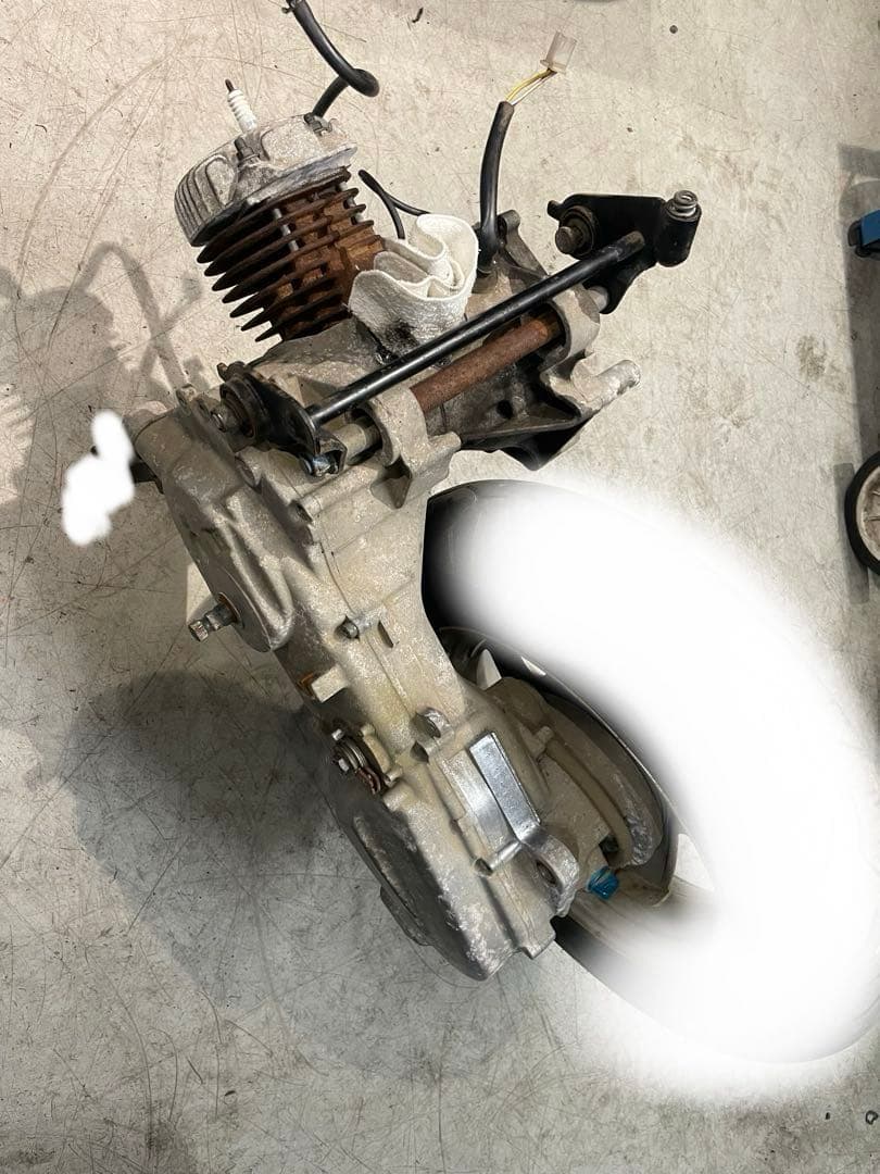 グランドアクシス100 1型エンジン