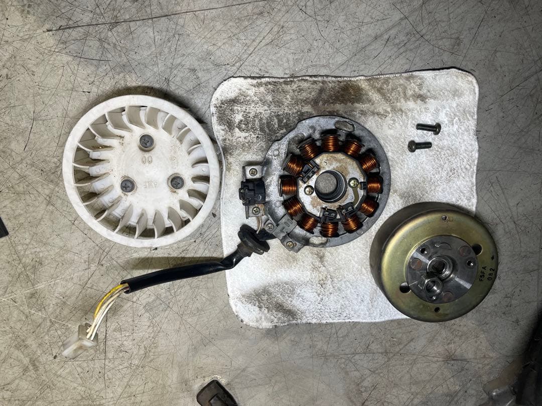 グランドアクシス100 1型エンジン