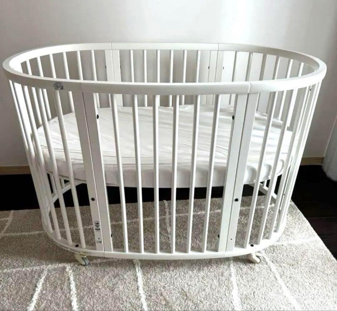 fufu ストッケ　ベビーベッド V2