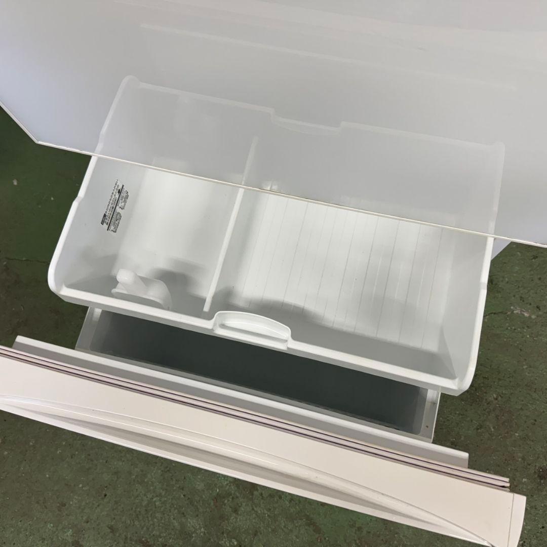 313 大型冷蔵庫　左開き　ガラスパネル　300L〜400L　自動製氷機　保証込