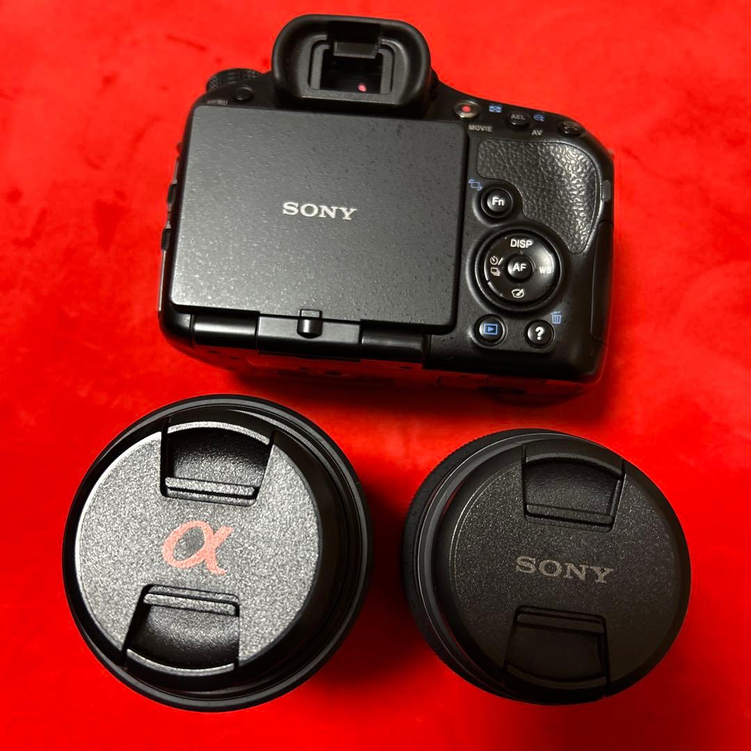 SONY ソニー α65 SLT-A65VY ダブルズームレンズキット Wズーム