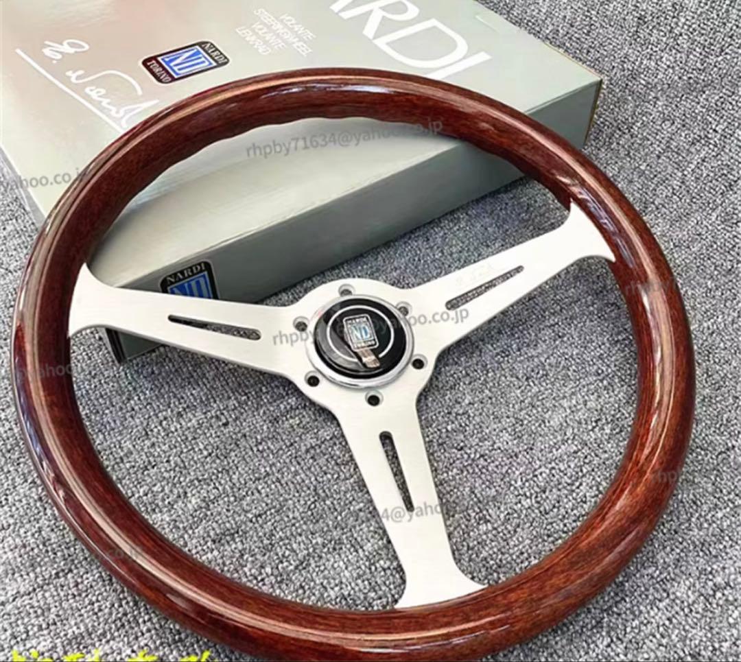 NARDI ステアリングホイール 3スポーク 14インチ
