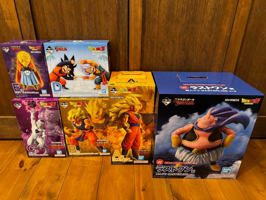 千夏 ドラゴンボール　1番くじ　フィギュアコンプリートセット　おまけ付き