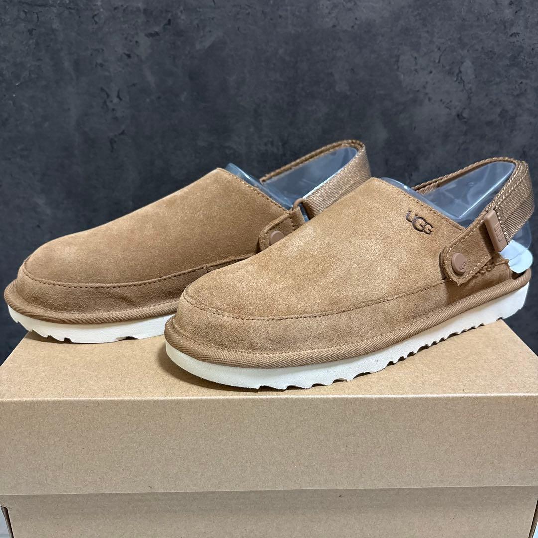 新品・未使用 UGG✨ゴールデンスター クロッグ チェストナッツ 23.5㎝