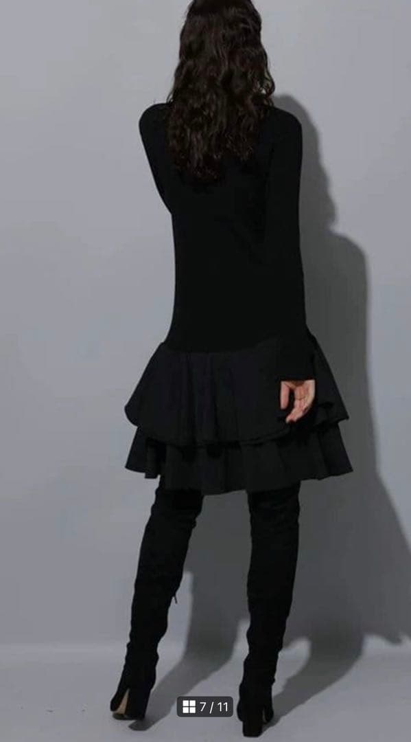 【新品】アルページュストーリー　タフタドッキングミニワンピース