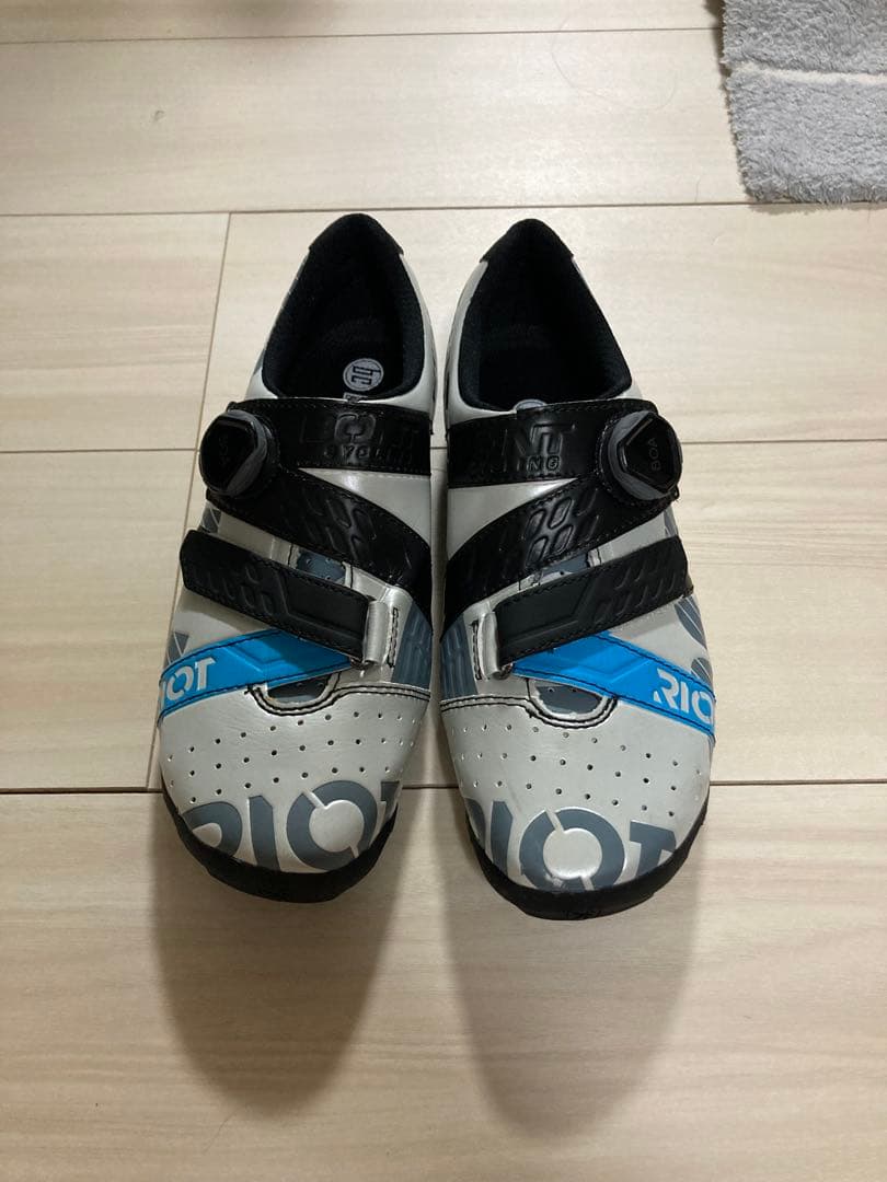 BONT ボントRIOT+サイズ40.5グレー/ブラック/ブルー