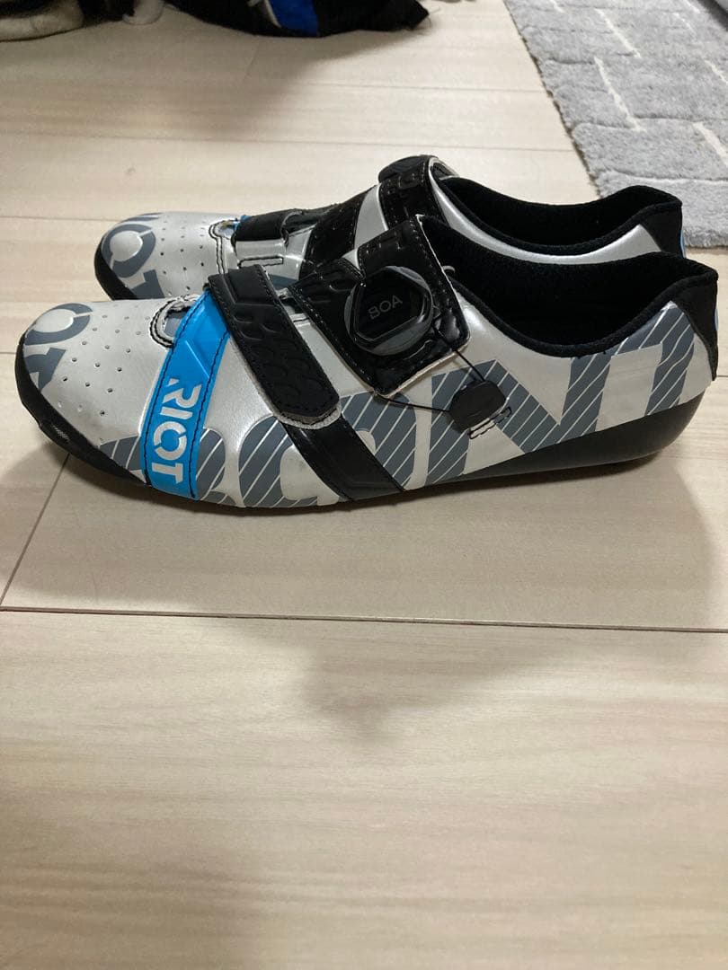 BONT ボントRIOT+サイズ40.5グレー/ブラック/ブルー