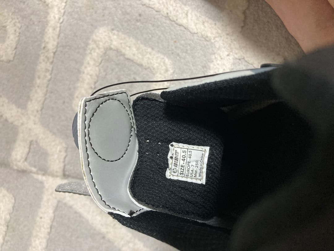 BONT ボントRIOT+サイズ40.5グレー/ブラック/ブルー