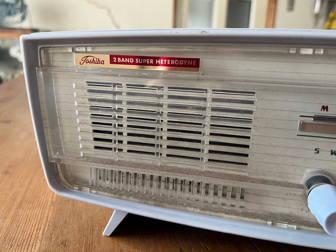 東芝ラジオかなりやOS 実働 /真空管ラジオ昭和Toshiba