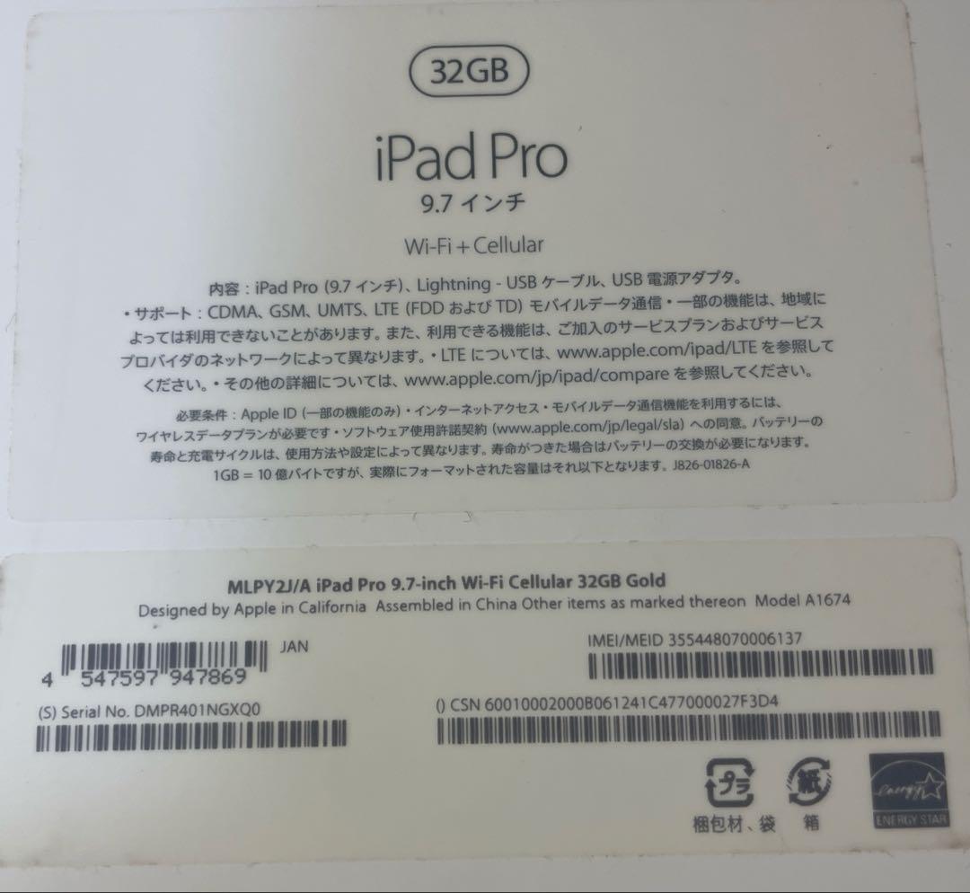 iPad本体 Apple iPad Pro