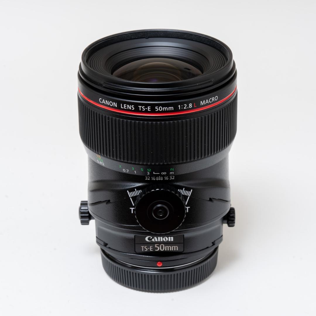 レンズ(単焦点) Canon TS-E 50mm F/2.8 L Macro Lens