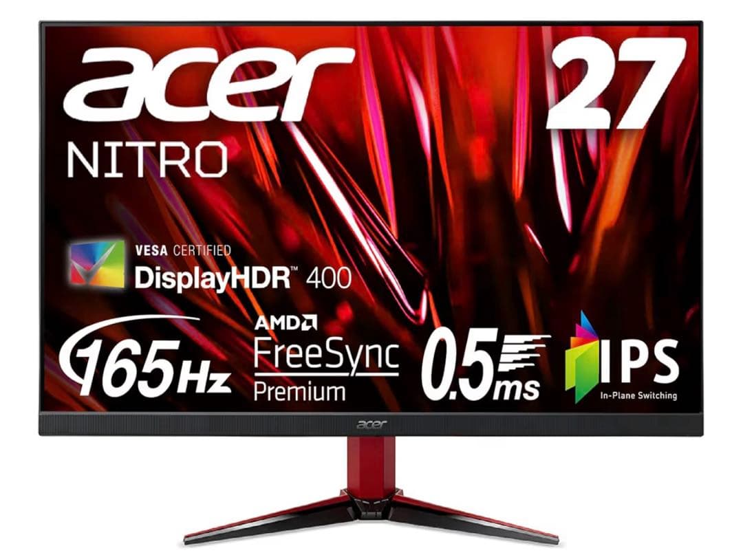Acer ゲーミングモニター Nitro VG272LVbmiipx 27インチ