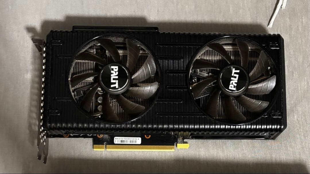 グラフィックボード・グラボ・ビデオカード PALIT RTX3060ti 8gb