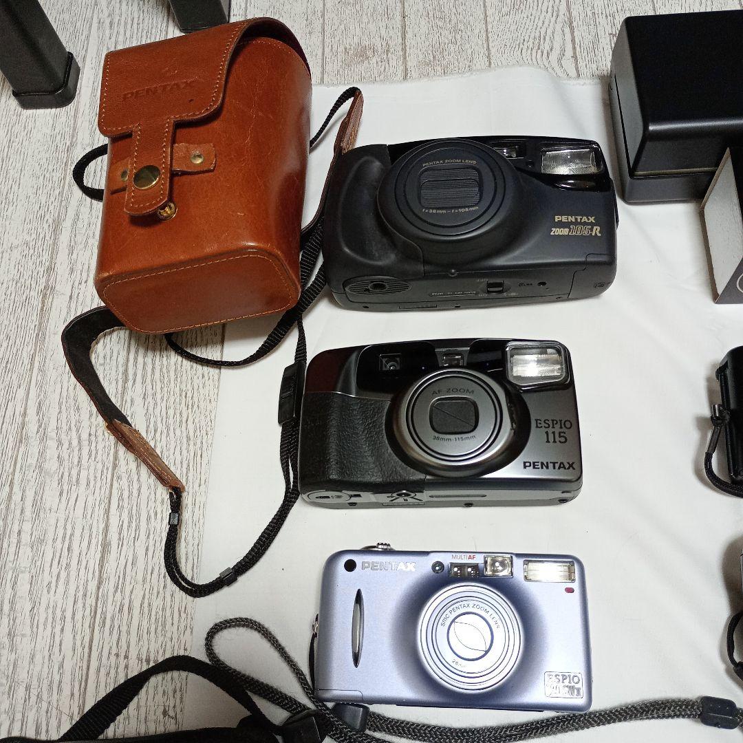 フィルムカメラセット　PENTAX,OLYMPUS,FUJI,他複数台　中古