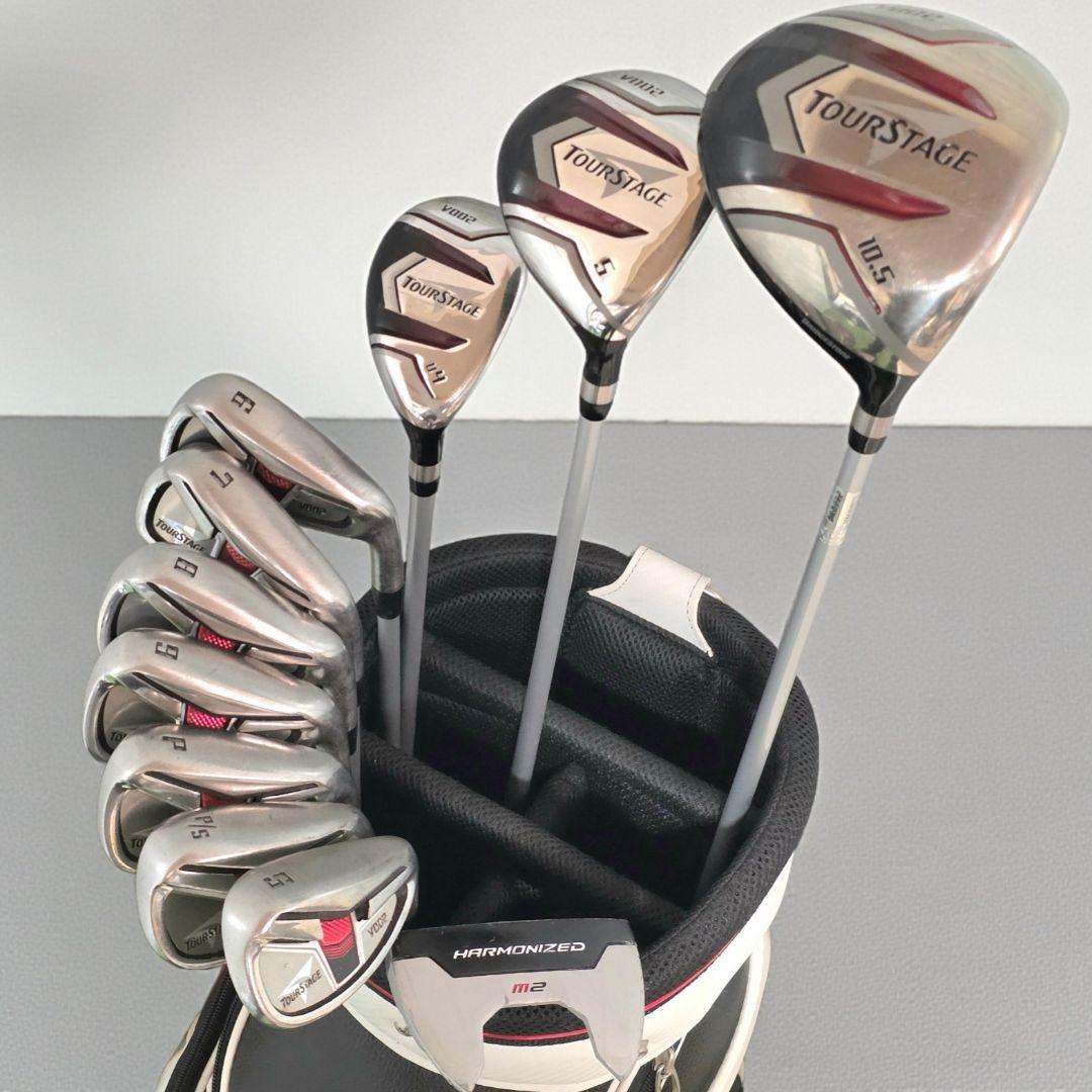 ゴルフクラブ メンズセット ツアーステージ V002 R 右 入門 フルセット