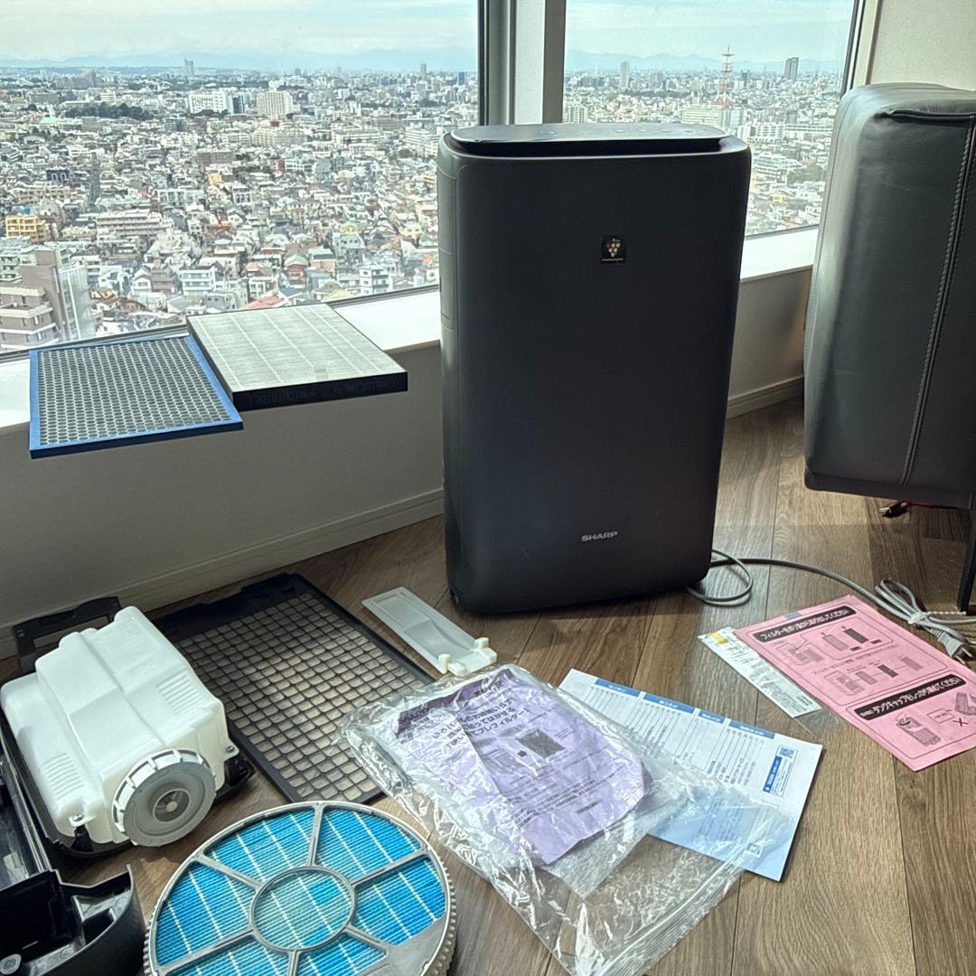 SHARP 空気清浄機 黒　KI-PS50 23年製