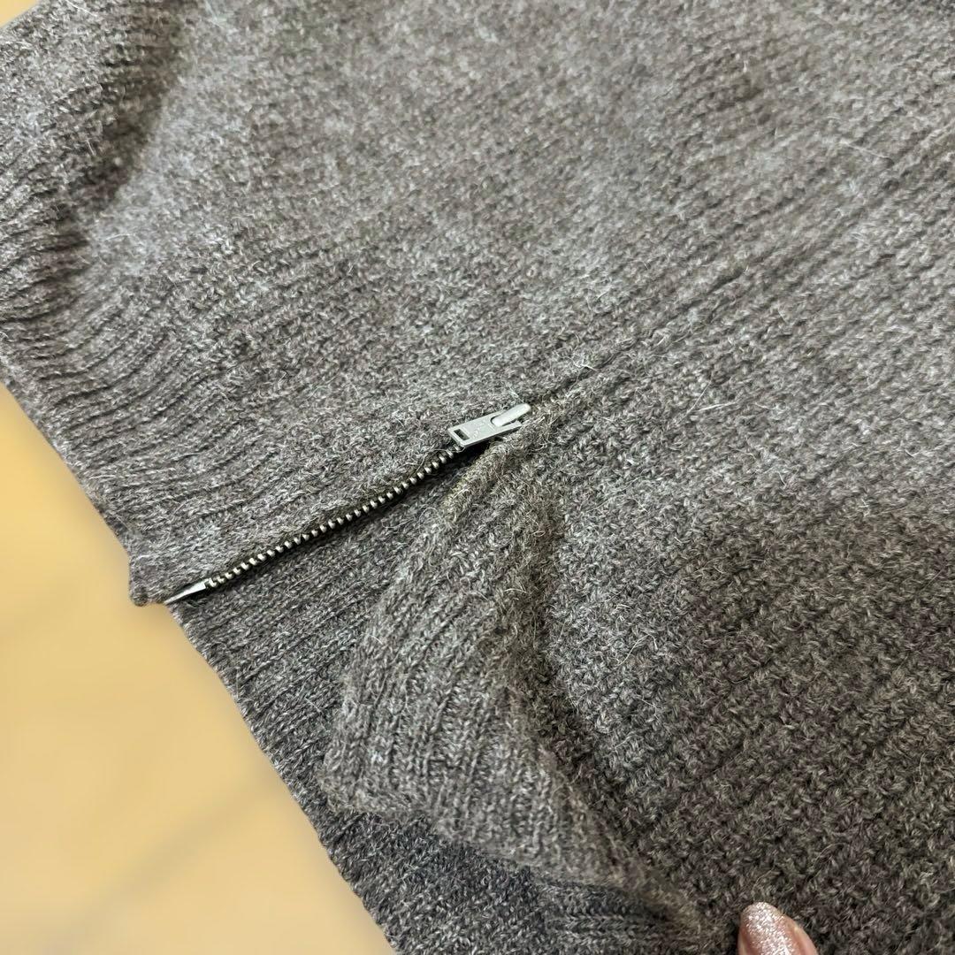 PHIGVEL/厚手ニット/ジップ