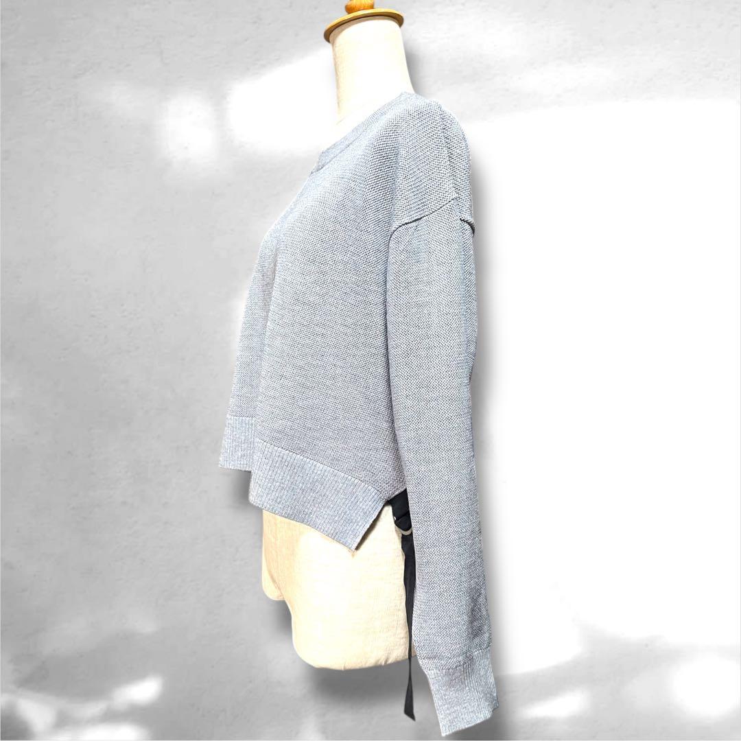 ♥️新品未使用♥️MICALLE MICALLEカットニット×ドッキングワンピース