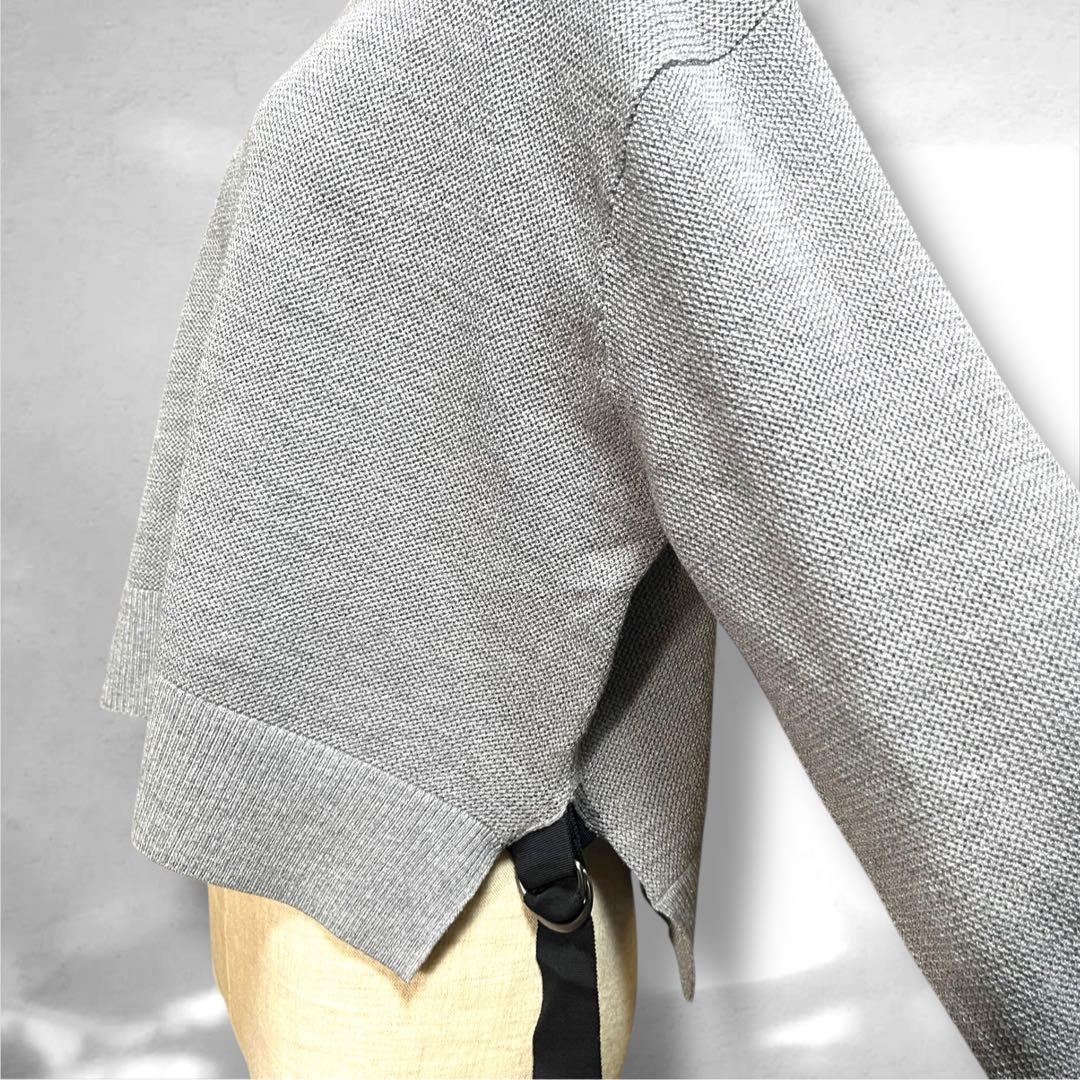 ♥️新品未使用♥️MICALLE MICALLEカットニット×ドッキングワンピース