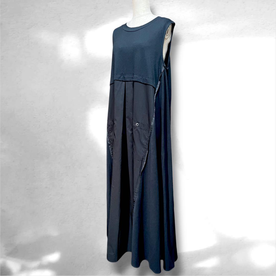 ♥️新品未使用♥️MICALLE MICALLEカットニット×ドッキングワンピース