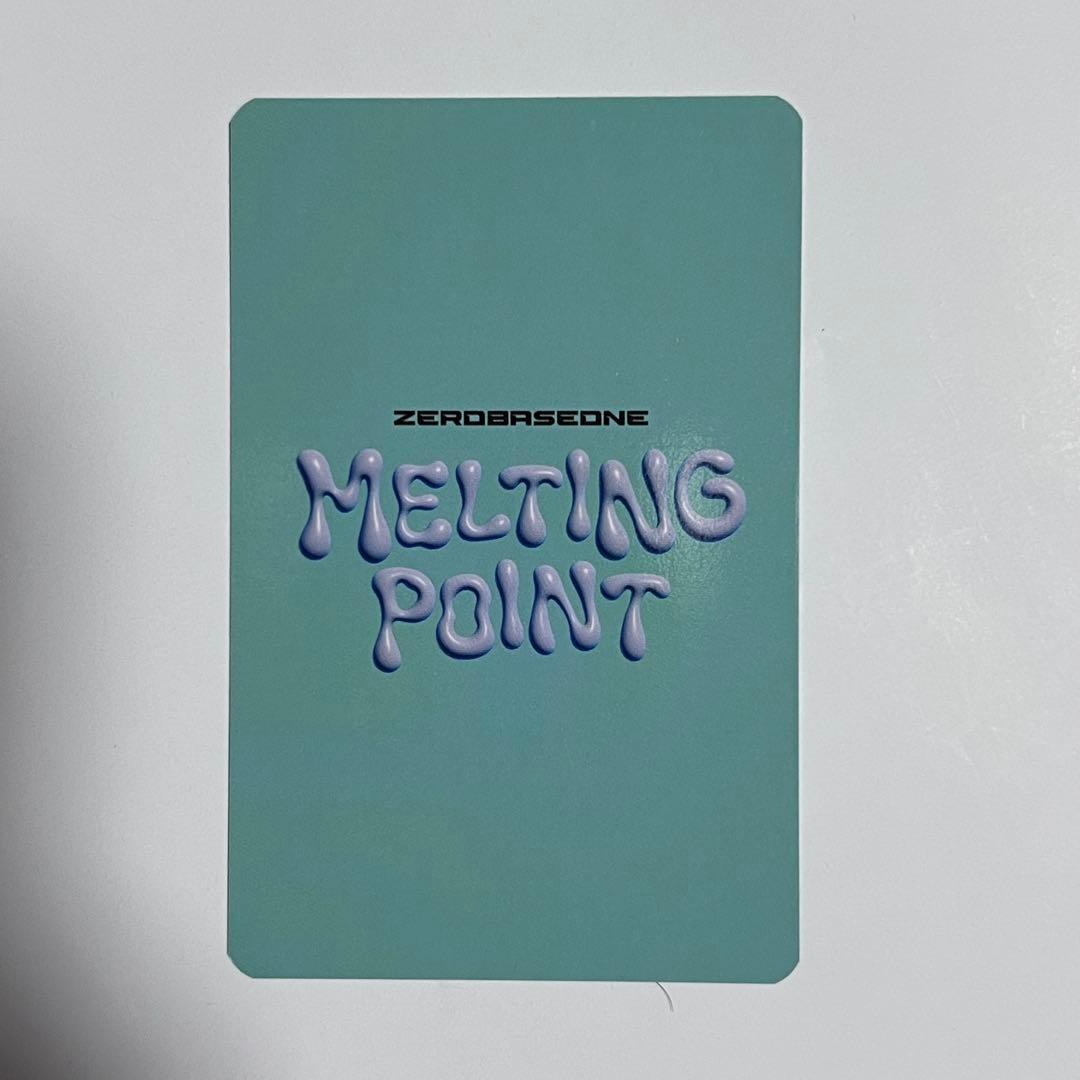 zb1 ユジン サノク トレカ melting point