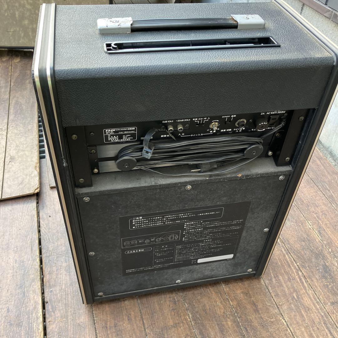 D-4 ナショナル ワイヤレスカラオケ演奏装置 WX-91 PANA