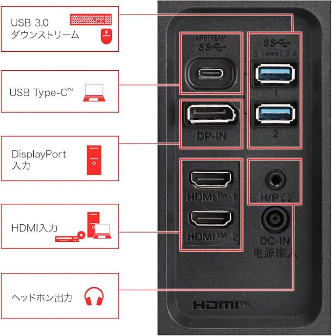 【美品】LG 31.5インチ4Kモニター 32BR55U-B