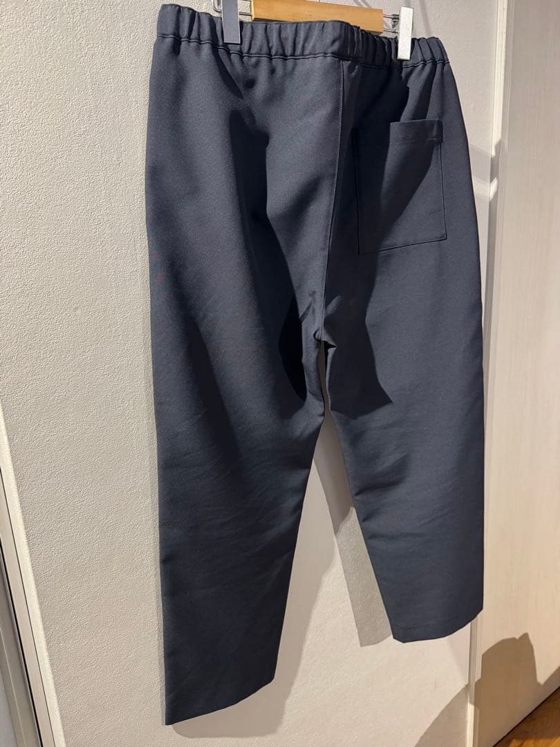 極美品！oamc ドローコードパンツ　ネイビー　ダークブルー　スラックス