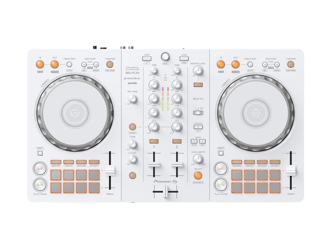 Pioneer DDJ-FLX4-W 2ch DJコントローラー (White)