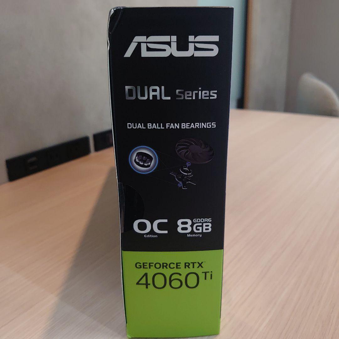 グラフィックボード・グラボ・ビデオカード ASUS DUAL GeForce RTX 4060 Ti OC 8GB