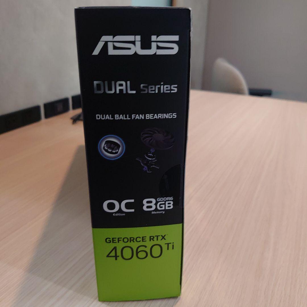 グラフィックボード・グラボ・ビデオカード ASUS DUAL GeForce RTX 4060 Ti OC 8GB