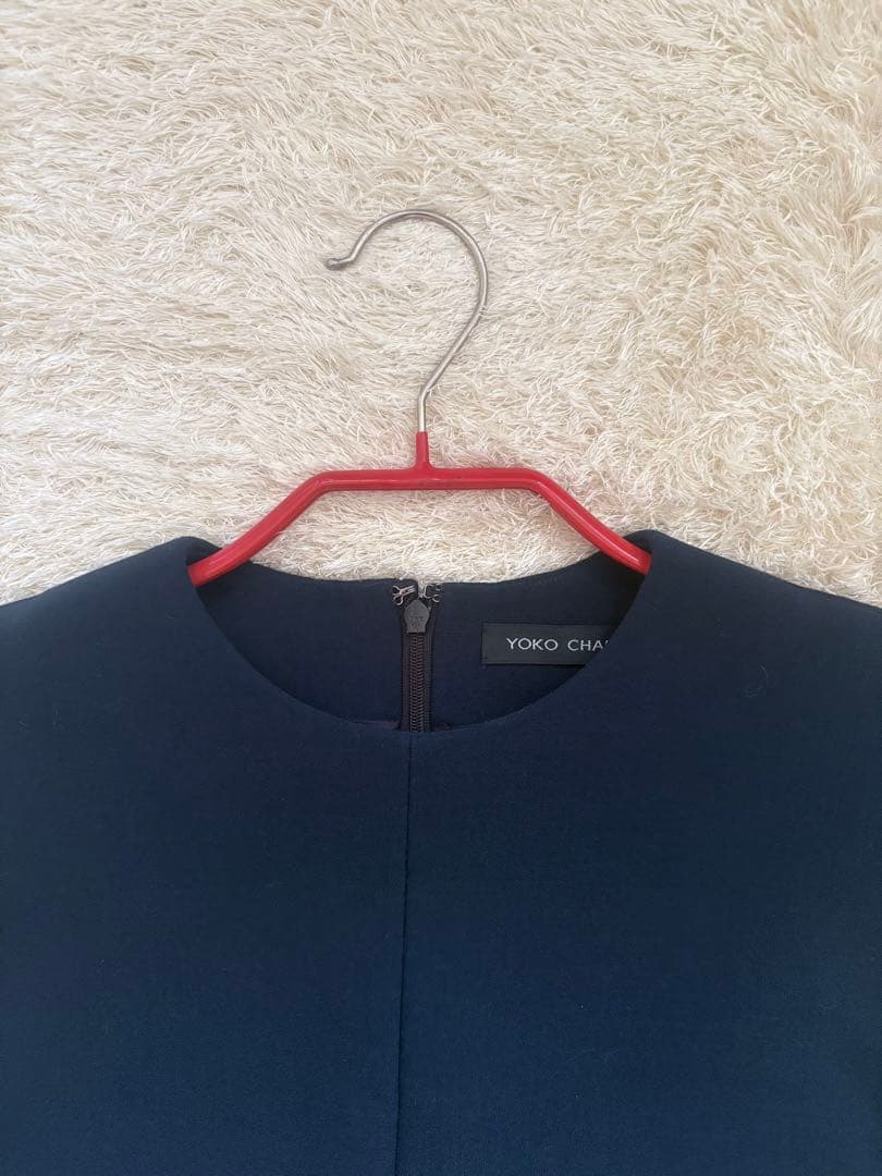 美品⭐️YOKO CHAN ブラック ノースリーブ ワンピース