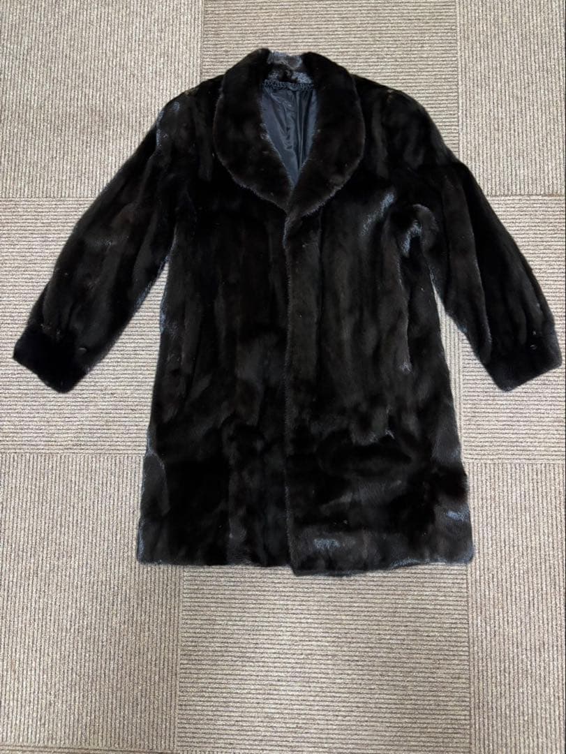 BLACKGLAMA ブラックミンク ロングコート