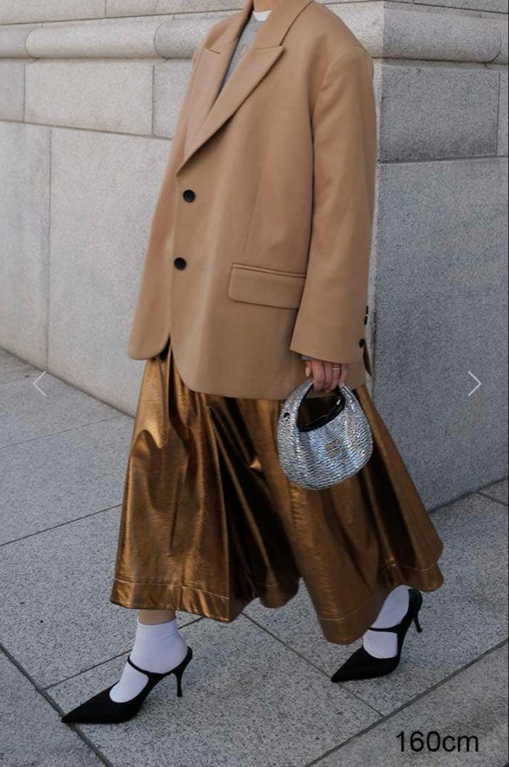 MACHATT 新品/正規品　ウールオーバージャケット（ベージュ）